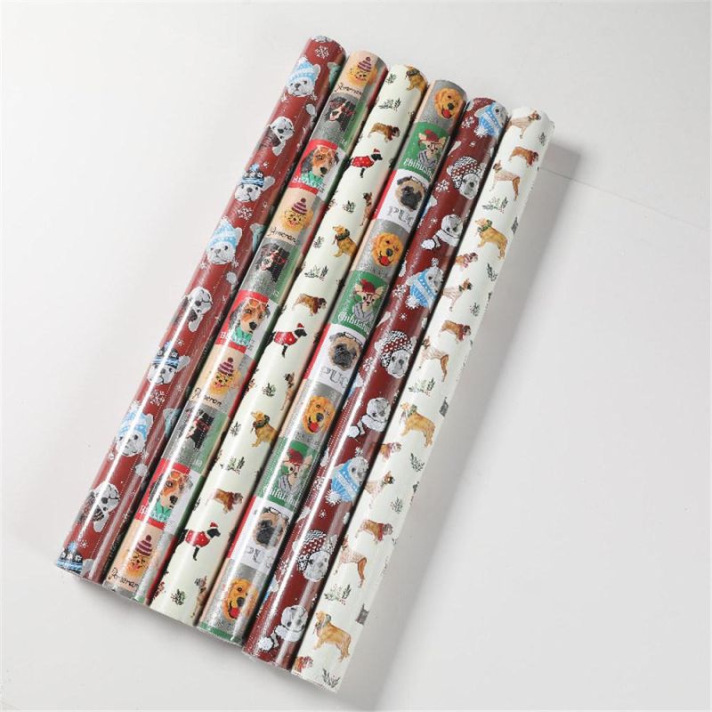 Children Christmas Gift Wrapping Paper