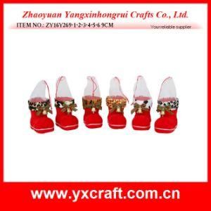 Christmas Decoration (ZY16Y269-1-2-3-4-5-6 9CM) Christmas Present Boot