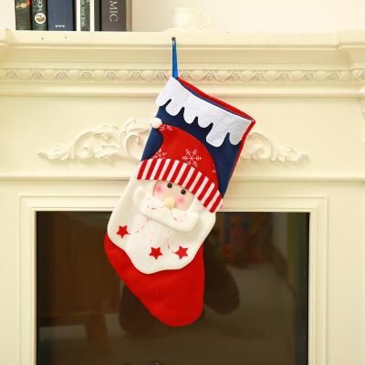 Cheap Vintage Christmas Ornament Socks Christmas Gift Christmas Decoration Christmas Socks