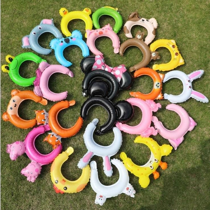 Mix Style Party Supply Fashion Balloon Headband Funny Animal Shape Foil Balloon Standard Size