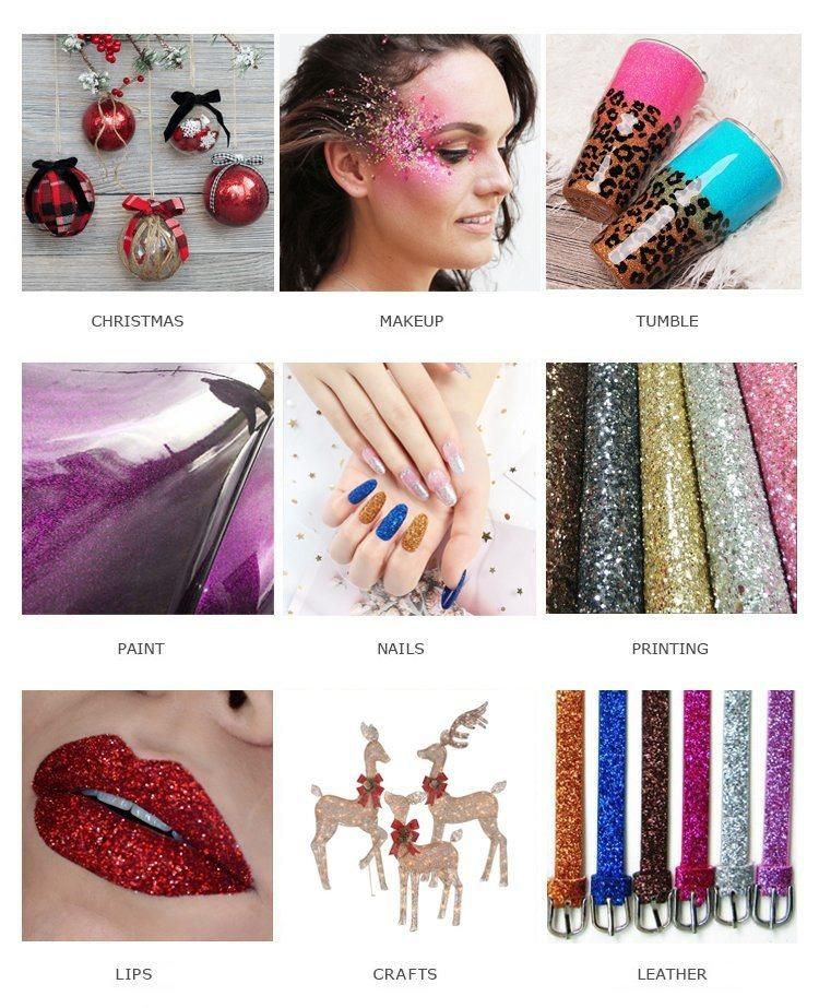 Non-Toxic Christmas Decoration Chunky Polyester Glitter