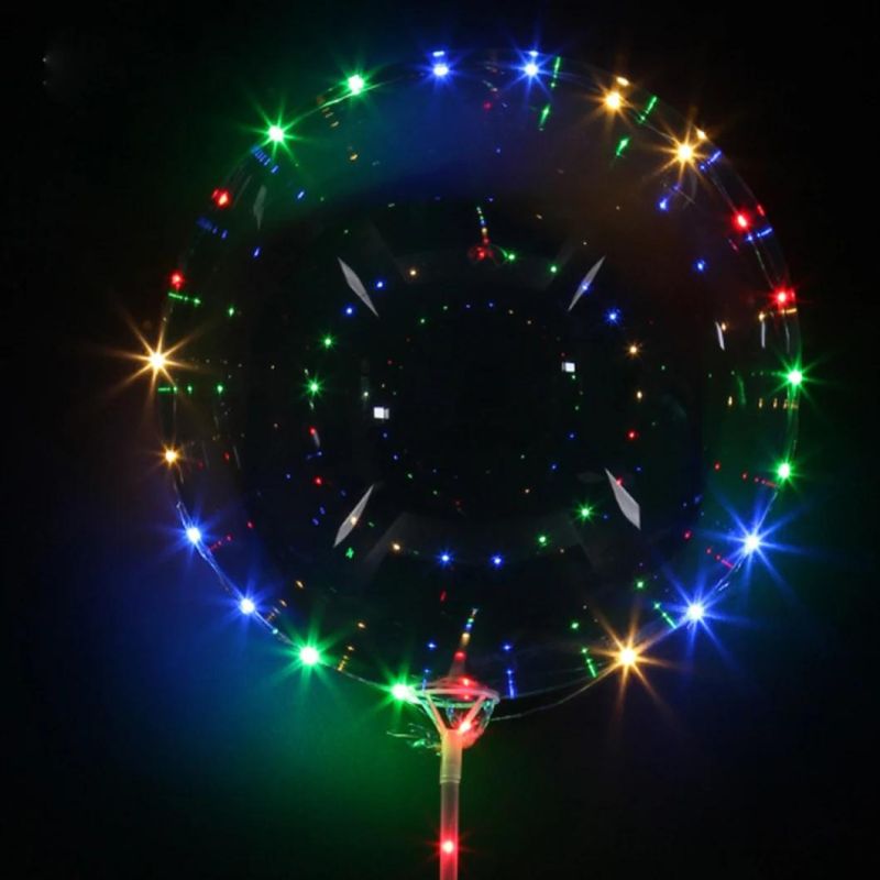 Party Balloons LED Lights Bobo Bubble Balloon