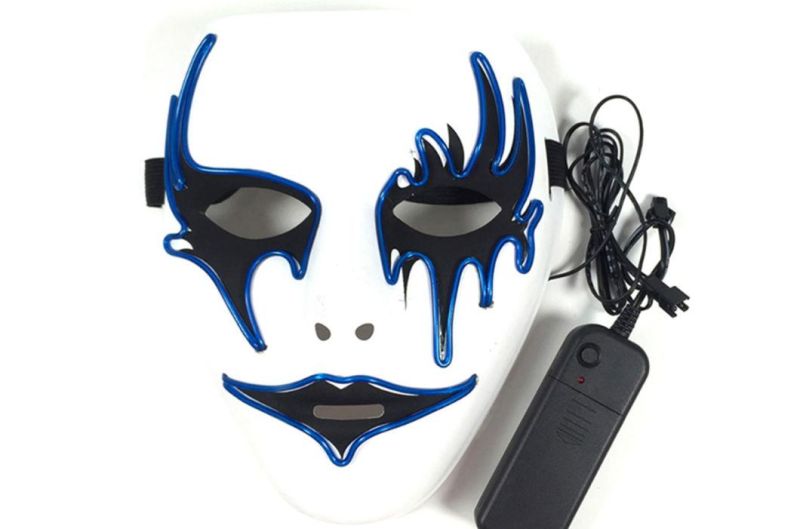Party LED Ghost Face EL Light up Mask
