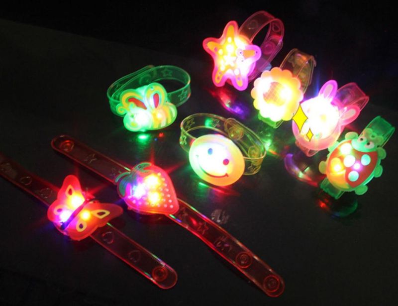 LED Flashing Bracelet Child Bangle Wristband Kids Toys for Christmas