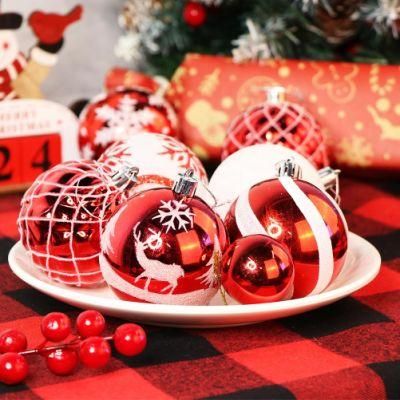 Wholesale Customize Pattern Glass Ornament Decoration Christmas Ball