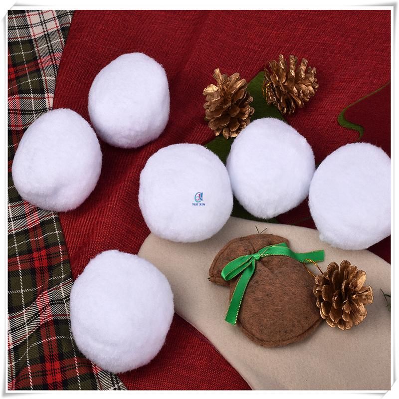 Diameter 7cm Artificial Snowball for Decoration and Indoor Fight