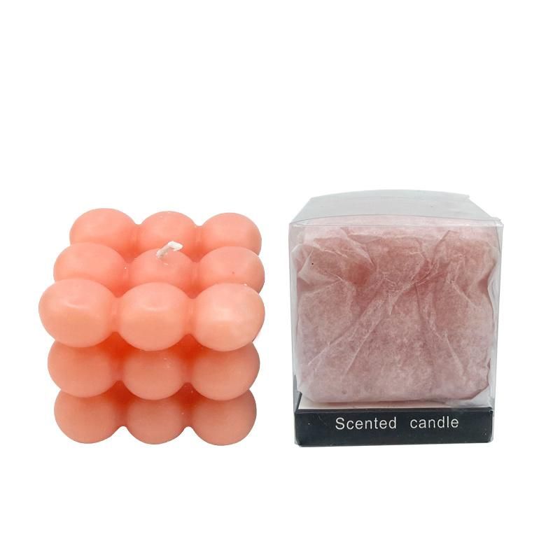 Natural Scented Soy Wax Bubble Candle in Bulk