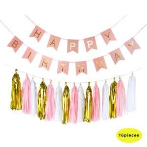 Umiss Party Paper Decoration Baby Shower Christmas Birthday Party Supplier