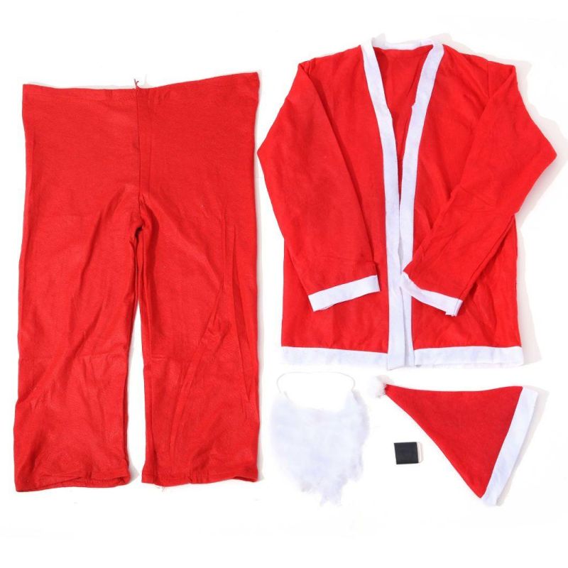 2020 Red Christmas Santa Evening Party Costume