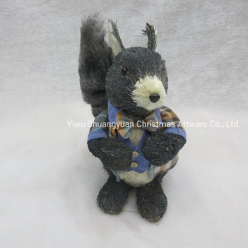 Wholesale Litter Fox Christmas Decoration Artifical Animals