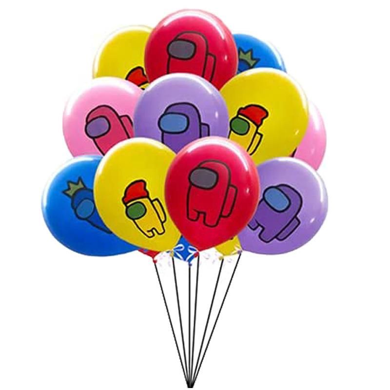 Children′s Party Balloon Cartoon Shape Among Us Balloon Set