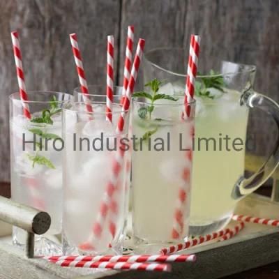 FDA Aprroved Eco-Friendly Biodegradable Craft Paper Straw Drinking Straws