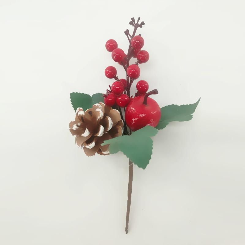 Christmas Berry Fruits Decoration Branch Picks Party Artificial Flower