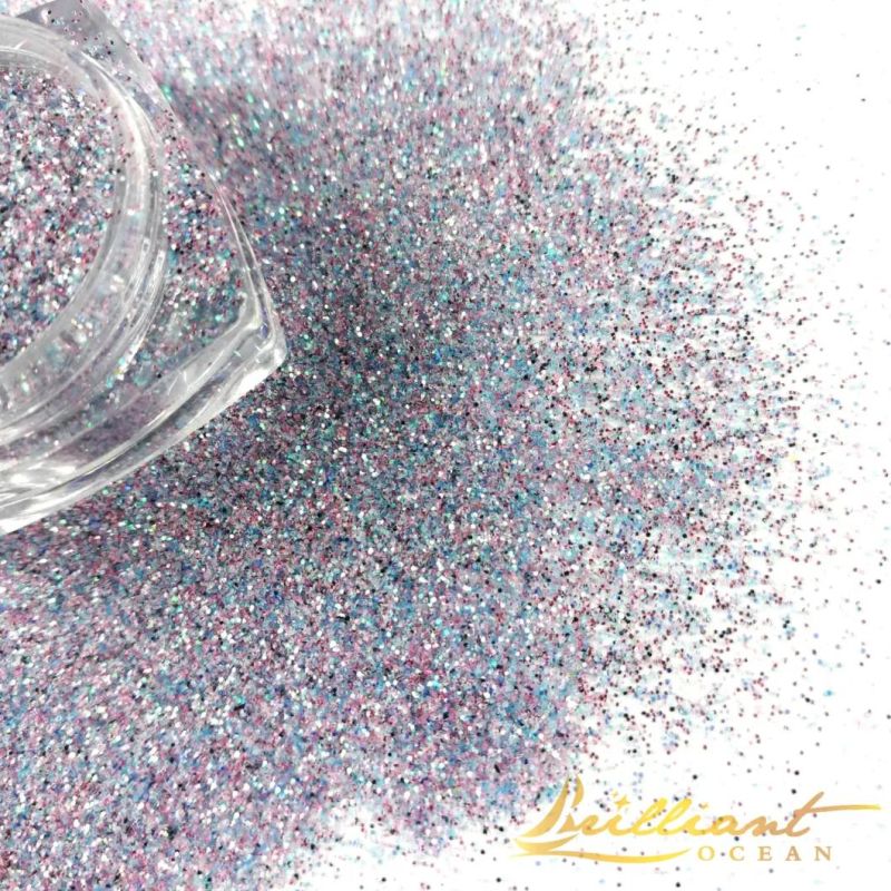 Mixed Fine Shinny Glitter Powder Shimmer Powder for Party Decoration