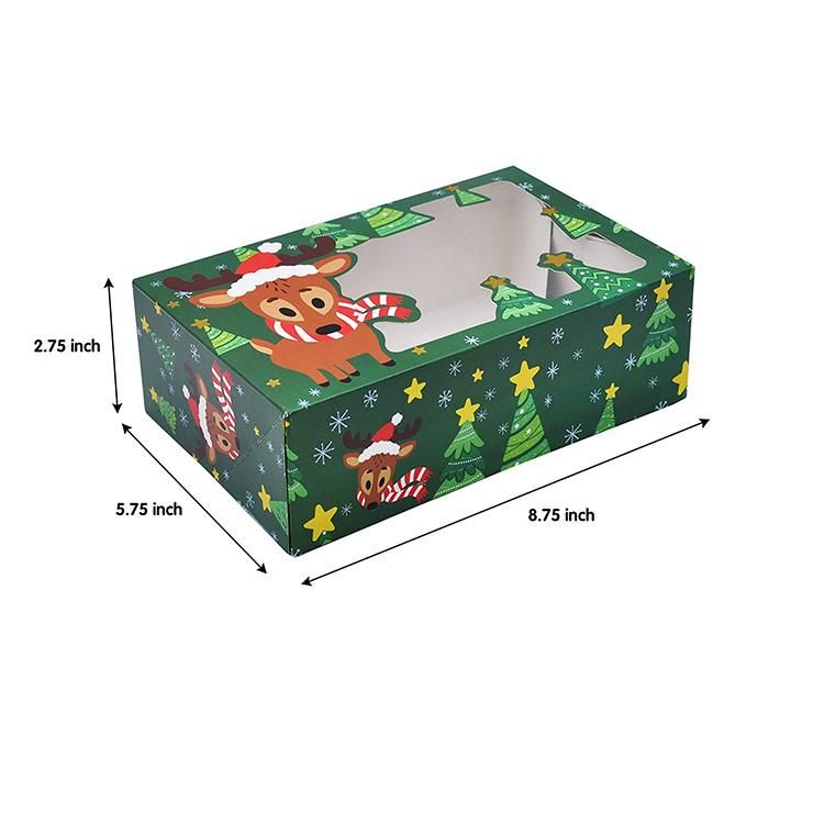 Christmas Durabale Candy Custom Logo Paper Gift Box Luxury