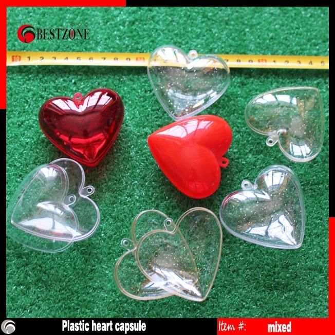 Red Color Hanging Heart Decorations Christmas Ornaments