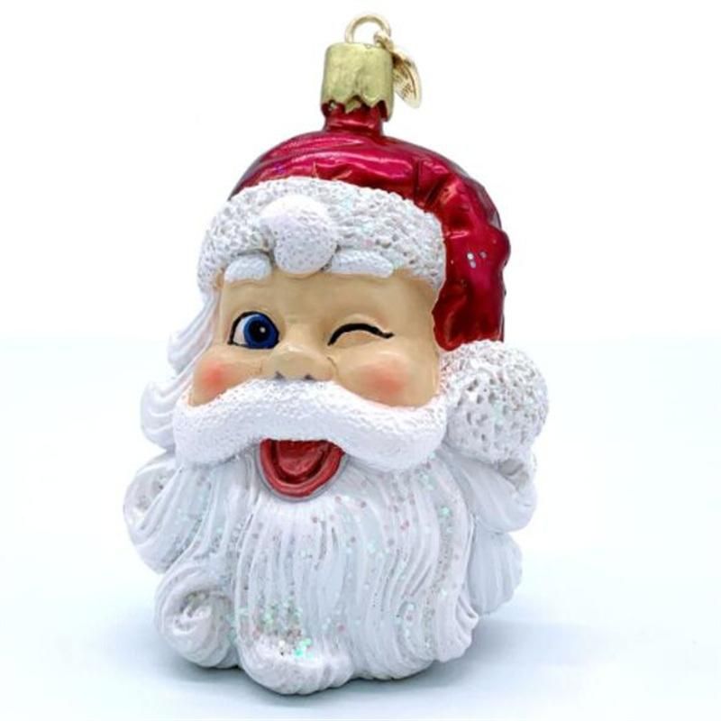 Hot Sale Santa Luxury Ornaments for Christmas Tree Hanging Decoration