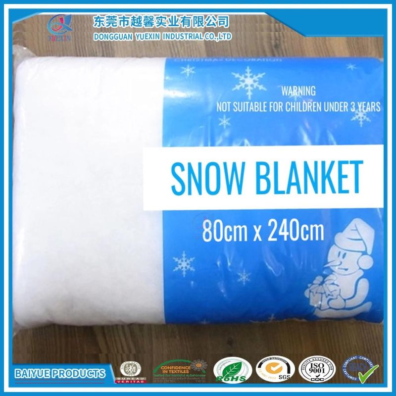 Christmas Snow Blanket Roll for Christmas Decoration Village Displays