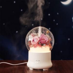 Humidifier with Real Flowers for Infant Babies Kids Children Living Room Bedroom