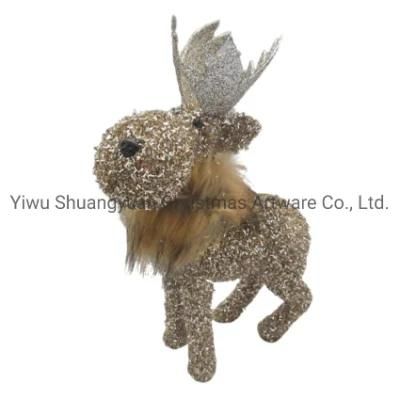 Champagne Foam Christmas Animal Animated Christmas Decorations