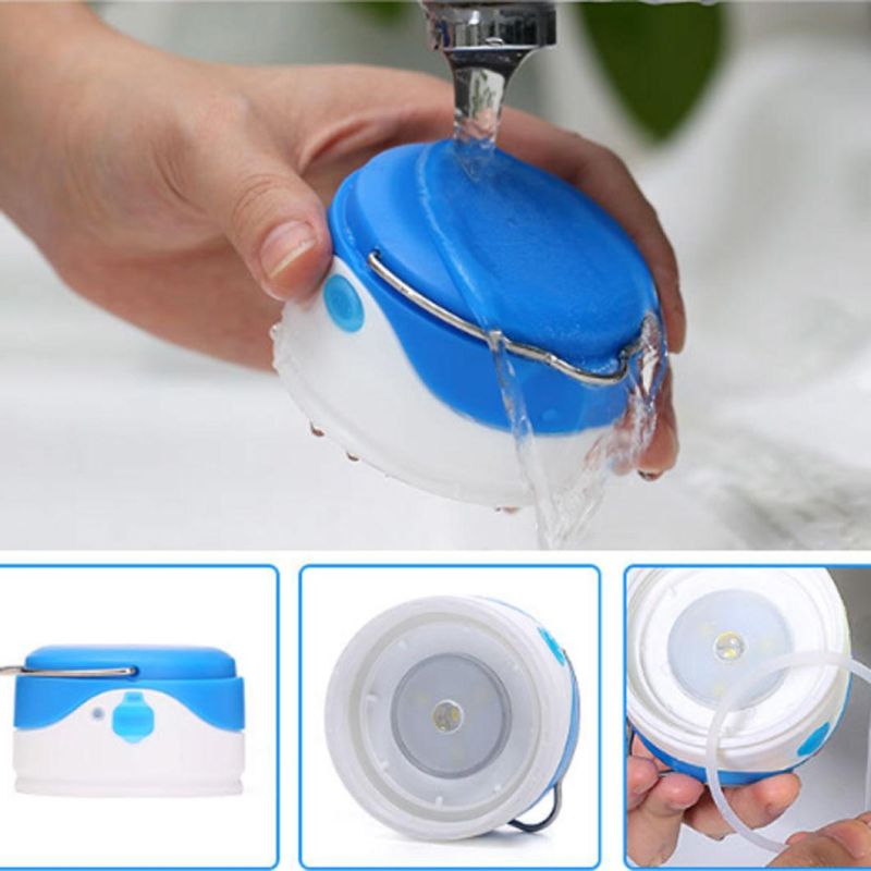 Collapsible Water Bottles with USB Rechargeable LED Light