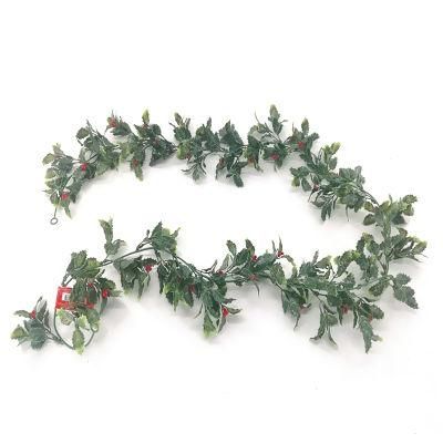 Wholesale Artificial Wall Decoration Leaves Flower Vine Green Leaves Vine IVY Vine