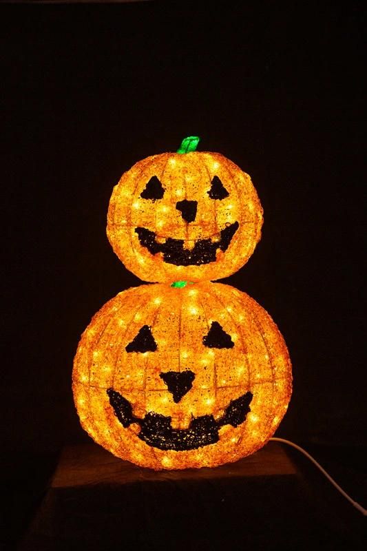 Halloween Decoration Garden LED Pumpkin Holiday Motif Lights