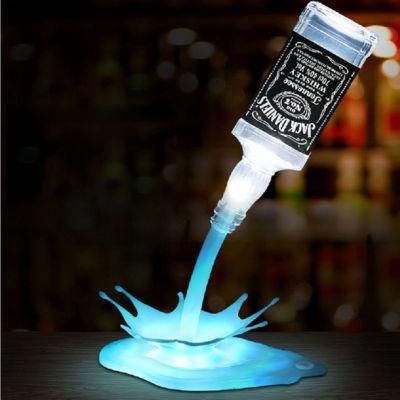 Pour Wine Bottle LED DIY Pouring Wine Desk Table Lights