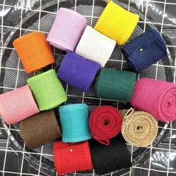 Hot Selling Multi Colour Jute Burlap Roll, Jute Hessian Roll for Crafting