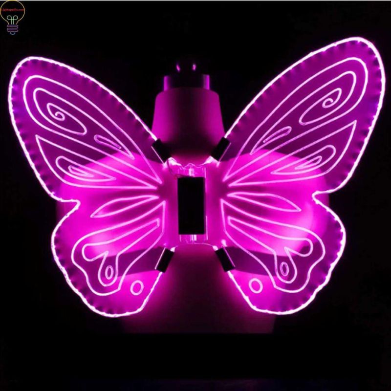 LED Flashing Light Fairy Butterfly Wing Costume Toy