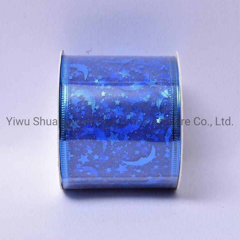 Christmas Ribbon Decor for Holiday Wedding Party Decoration Supplies Hook Ornament Craft Gifts