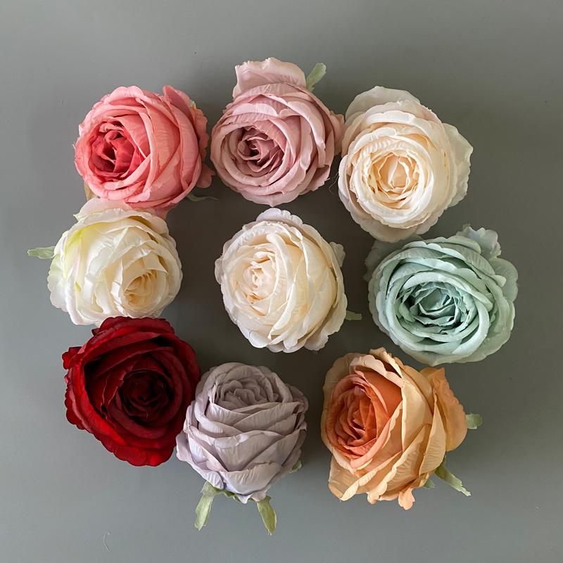 Good Quality Latest Fancy Designing Decorative Flower Artificial Decor Wedding Rose Flower