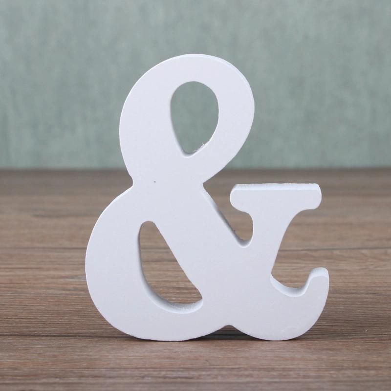 Mr& Mrs Signs Letters Wedding Supplies Wooden Alphabet Ornaments