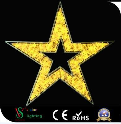 New LED 2D Motif Street Decortive Christmas Star Lights