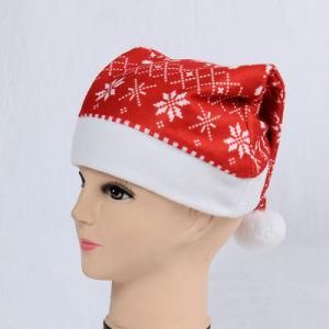 Christmas Decorations Gifts Luxury Plush Santa Claus Hats Wholesale Adult Children&prime;s Christmas Hats