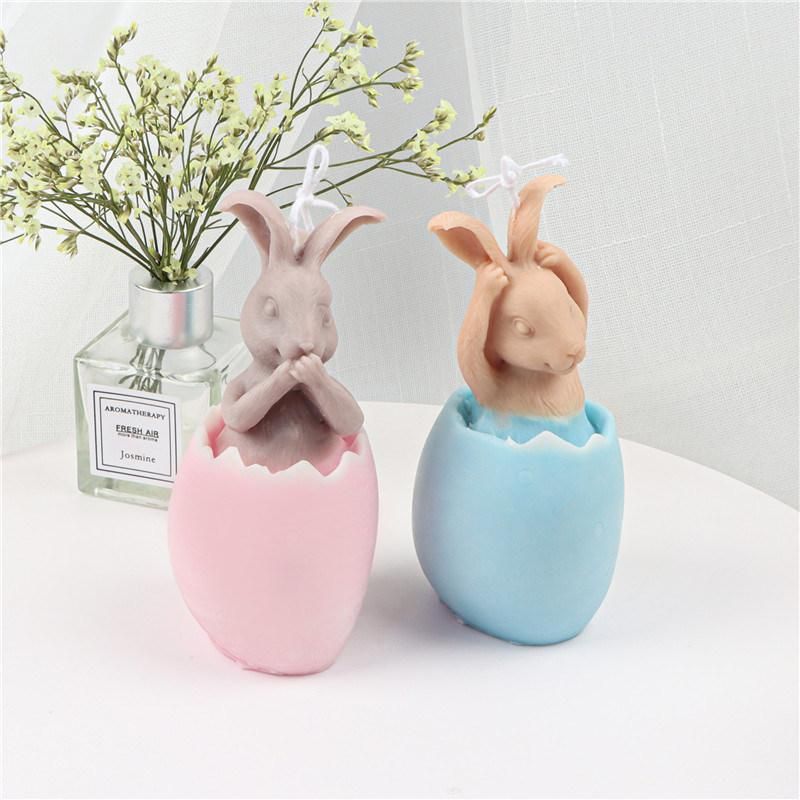 Easter Eggshell Candle Model Rabbit Aromatherapy Module