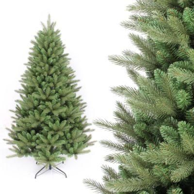 Yh2116 High Quality Sale Cross Metal Stand 180cm Outdoor Decoration Artificial Big PVC PE Christmas Tree