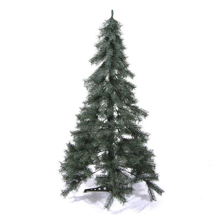 Premium Hinged Artificial Fir Christmas Tree with Foldable Stand Easy Assembly Green Color