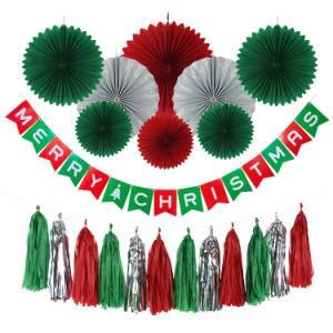 Umiss Christmas Party Paper Decorations Birthday Halloween Xmas Decor