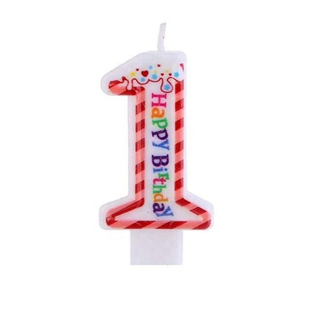 Number Novelty Birthday Cake Candles