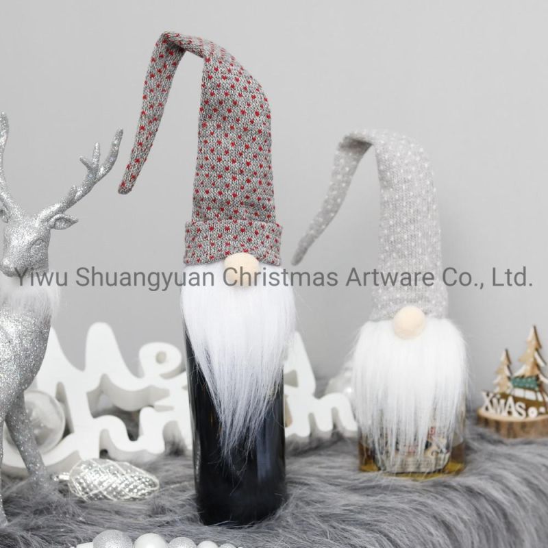 Stock New Design High Sales Christmas Plush Old Man for Holiday Wedding Party Decoration Supplies Hook Ornament Craft Gifts