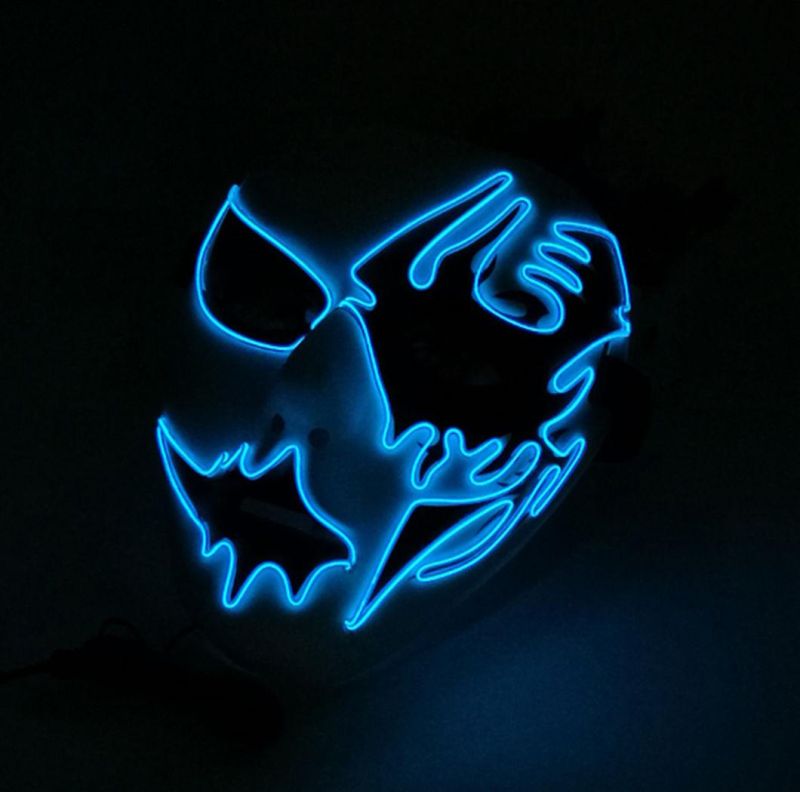 Halloween LED Mask Light up Scary Mask