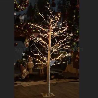 LED Willow Branch Lights Christmas Lights by Battery Navidad Decorations for Home Bedroom Wedding Decor Fairy Lights