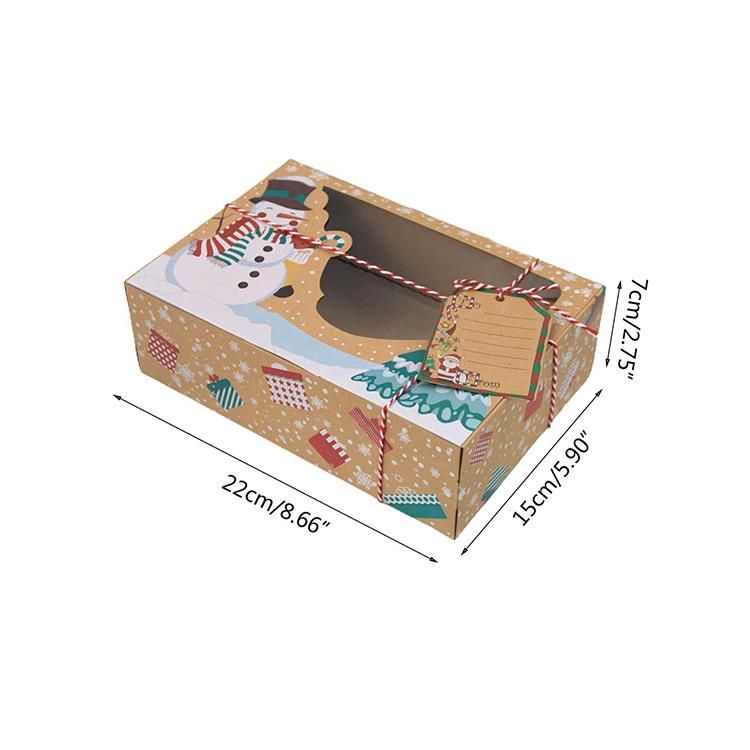Trending Hot Custom Logo Brown Packaging Paper Gift Box