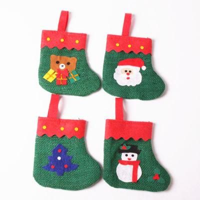 Lovely Christmas Socks Christmas Tree Ornaments Christmas Decoration Christmas Gift Bags Small Christmas Socks