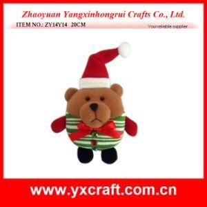 Christmas Decoration (ZY14Y14 20CM) Christmas Bear Toy Decorate Table