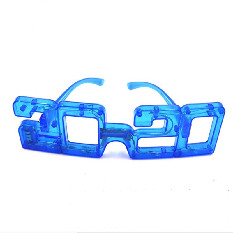 Happy New Years LED Light up Flashing Glasses