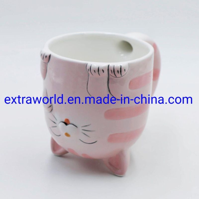 Wholesale New Christmas Ceramic Cup 3D Cartoon Mug