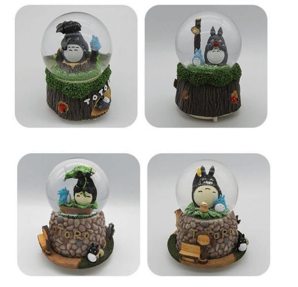 Christmas Chinchilla Crystal Ball Gift Music Box Home Decoration Ornament