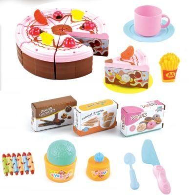 Latest Pretend Play Kitchen Set Toy Emulational DIY Cake Set